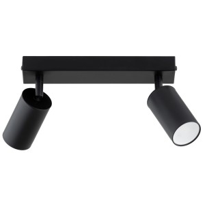 Lampa sufitowa Atlet 62540 Alfa 2xGu10 LED Metal Czarny