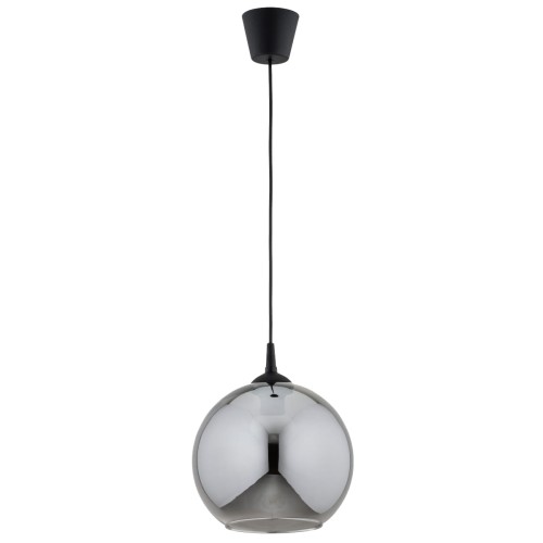 Lampa wisząca Fart 61375 Alfa 1xE27 LED Tworzywo/Szkło Czarny