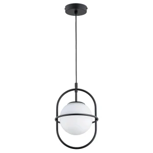 Lampa wisząca Juno 61284 Alfa 1xE14 LED Metal Czarny