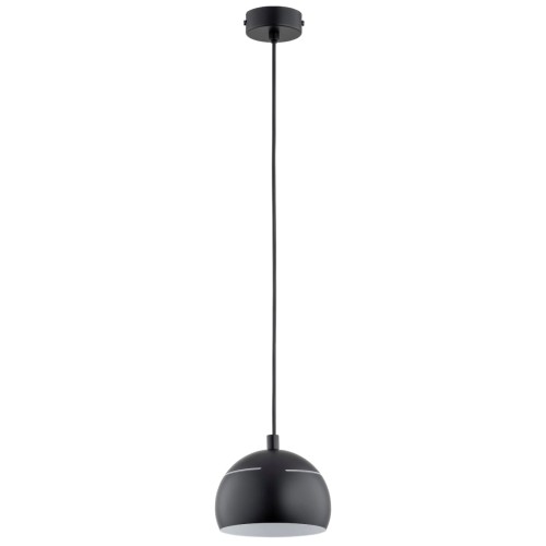 Lampa wisząca Plus 61168 Alfa 1xE14 LED Metal Czarny + Biały