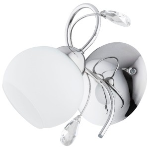 Lampa ścienna Kinkiet Livia 28520 Alfa 1xE27 LED Metal Chrom