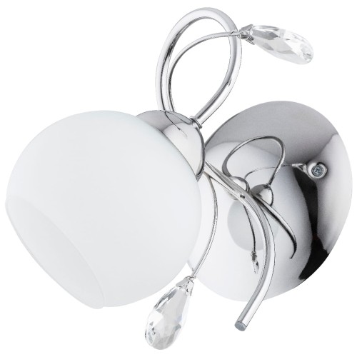 Lampa ścienna Kinkiet Livia 28520 Alfa 1xE27 LED Metal Chrom