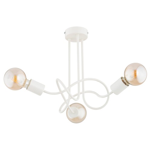 Lampa sufitowa Wingo 62519 Alfa 3xE27 LED Metal Ecru