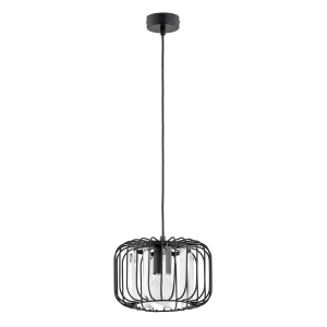 Lampa wisząca Lexa 61258 Alfa 1xE27 LED Metal Czarny