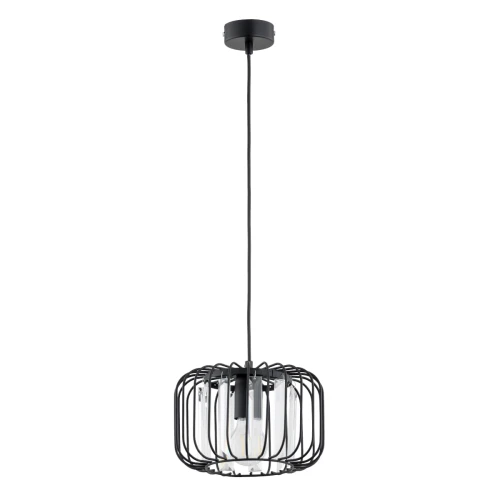 Lampa wisząca Lexa 61258 Alfa 1xE27 LED Metal Czarny