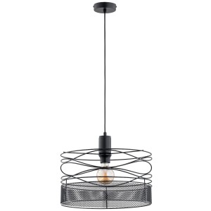 Lampa wisząca Diuk 61334 Alfa 1xE27 LED Metal Czarny