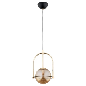 Lampa wisząca Leria 61287 Alfa 1xE14 LED Metal Złoty - Czarny