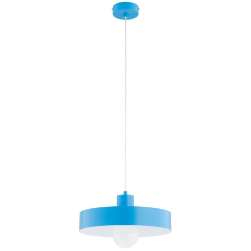 Lampa wisząca Nevera 61446 Alfa 1xE27 LED Metal Niebieski