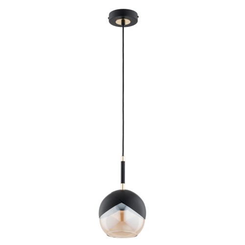 Lampa wisząca Prada 61339 Alfa 1xE27 LED Metal Czarny - Złoty