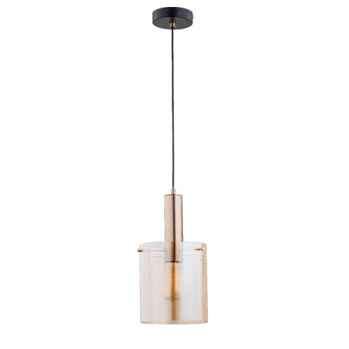 Lampa wisząca Calena 60826 Alfa 1xE27 LED Metal Złoty