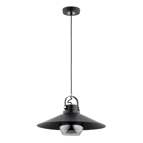 Lampa wisząca Tizen 61213 Alfa 1xE27 LED Metal Czarny - Chrom