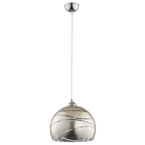 Lampa wisząca Narvi 60424 Alfa 1xE27 LED Metal/Szkło Chrom