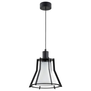 Lampa wisząca Pomax 61364 Alfa 1xE27 LED Metal Czarny