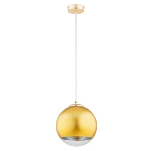 Lampa wisząca Leila 61400 Alfa 1xE27 LED Metal Złoty