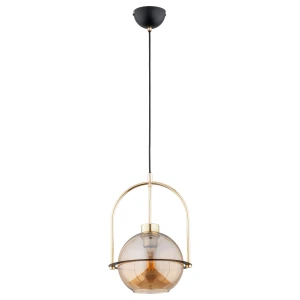 Lampa wisząca Leria 61285 Alfa 1xE27 LED Metal Złoty - Czarny