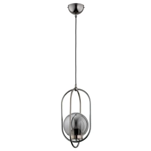 Lampa wisząca Binar 61255 Alfa 1xE14 LED Metal Grafit
