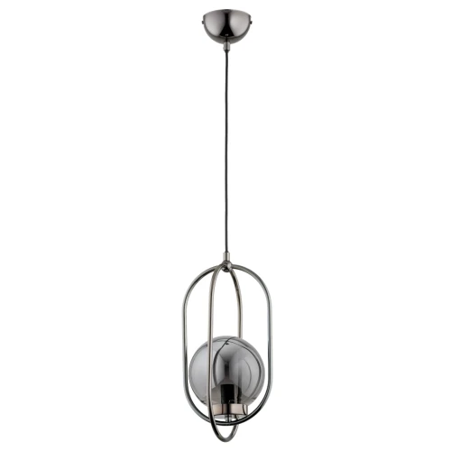 Lampa wisząca Binar 61255 Alfa 1xE14 LED Metal Grafit