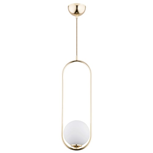 Lampa wisząca Noval 60697 Alfa 1xE14 LED Metal Złoty