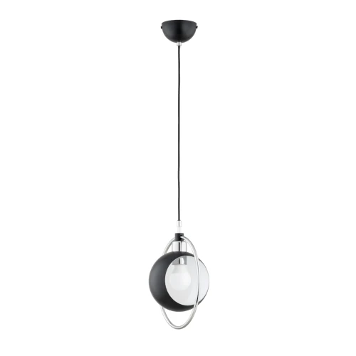 Lampa wisząca Olimpia 61206 Alfa 1xE27 LED Metal Czarny - Chrom
