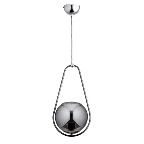 Lampa wisząca Elipsa 60997 Alfa 1xE27 LED Metal Czarny Chrom