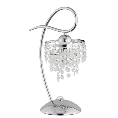 Lampa stojąca stołowa Diana 18998 Alfa 1xE14 LED Metal Chrom