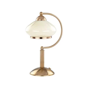 Lampa stojąca stołowa Astoria 4321 Alfa 1xE27 LED Metal Złoty Antyk