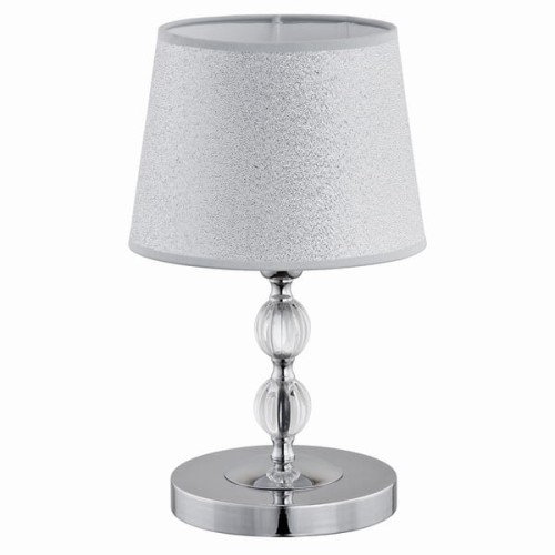 Lampa stojąca stołowa Emmanuelle 16716 Alfa 1xE14 LED Metal/Tworzywo Chrom