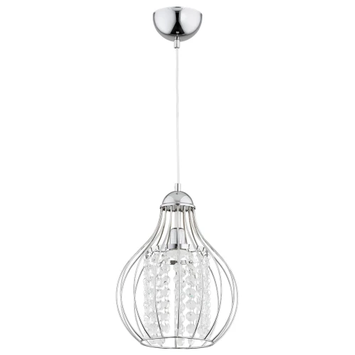 Lampa wisząca Piro 60619 Alfa 1xE14 LED Metal/Szkło Chrom