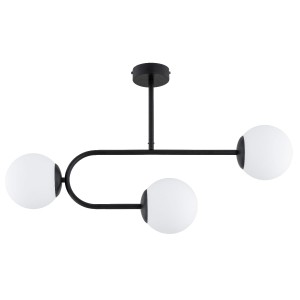 Lampa sufitowa Stellar 62527 Alfa 3xE14 LED Metal Czarny