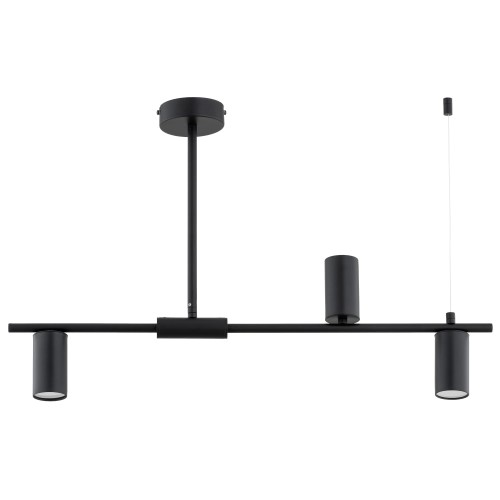 Lampa sufitowa Uranos 62536 Alfa 3xGu10 LED Metal Czarny