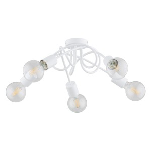Lampa sufitowa Inter 63197 Alfa 5xE27 LED Metal Biały
