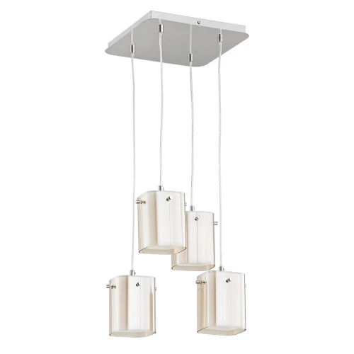 Lampa wisząca Ashley 24504 Alfa 4xE27 LED Metal Chrom