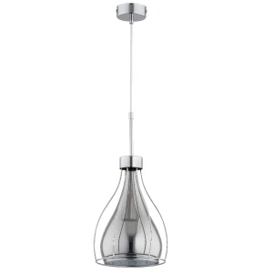 Lampa wisząca Lotar 60851 Alfa 1xE27 LED Metal Chrom