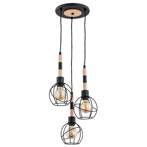 Lampa wisząca Bilbao 61029 Alfa 3xE27 LED