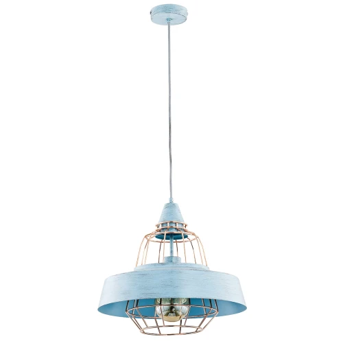 Lampa wisząca Tamaris 60379 Alfa 1xE27 LED Metal/Tworzywo Niebieski