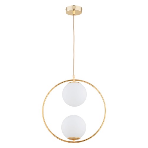 Lampa wisząca Avia 62441 Alfa 2xE14 LED Metal Złoty
