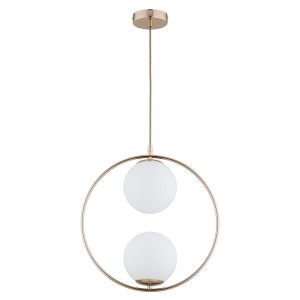 Lampa wisząca Avia 62442 Alfa 2xE14 LED Metal Złoty