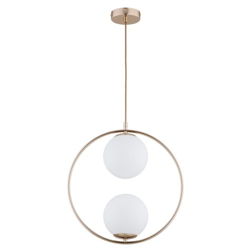 Lampa wisząca Avia 62442 Alfa 2xE14 LED Metal Złoty
