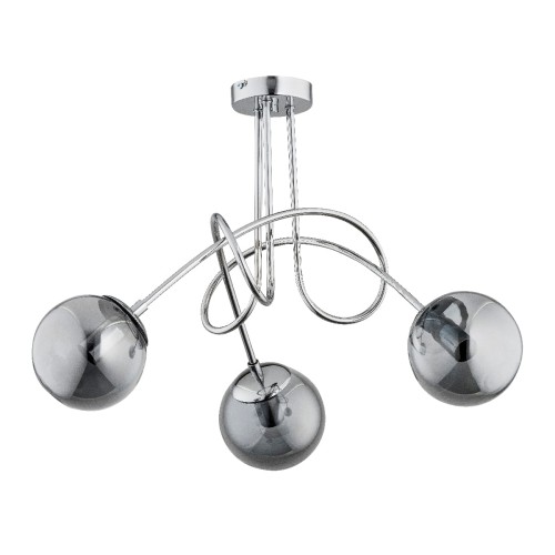 Lampa sufitowa Tango 61093 Alfa 3xE14 LED Metal Chrom
