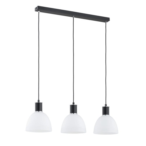 Lampa wisząca Sanbri 62432 Alfa 3xE27 LED Metal Czarny - Chrom
