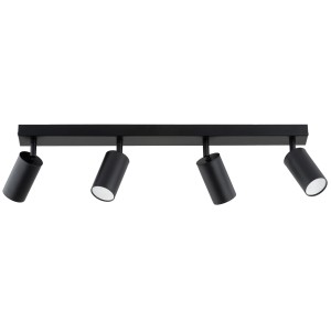 Lampa sufitowa Atlet 63328 Alfa 4xGu10 LED Metal Czarny
