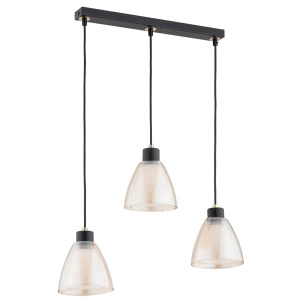 Lampa wisząca Anion 62266 Alfa 3xE27 LED Metal Czarny - Stare Złoto