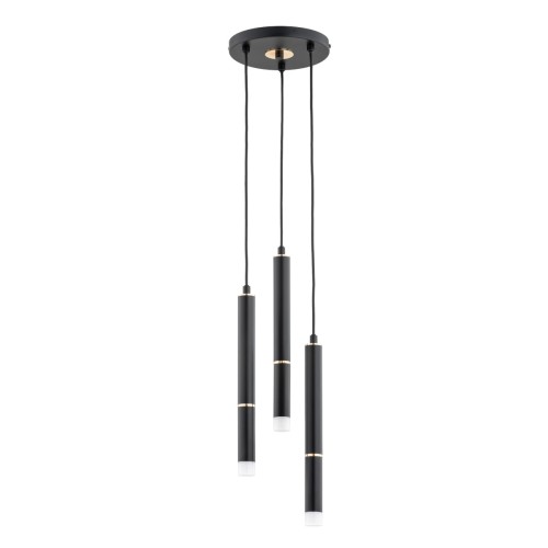 Lampa wisząca Derso 62399 Alfa 3xG9 LED Metal Czarny - Złoty