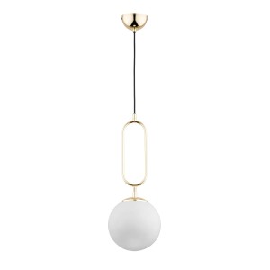 Lampa wisząca Vavil 61235 Alfa 1xE27 LED Metal Czarny
