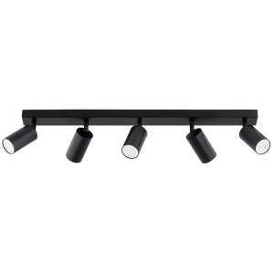 Lampa sufitowa Atlet 63329 Alfa 5xGu10 LED Metal Czarny