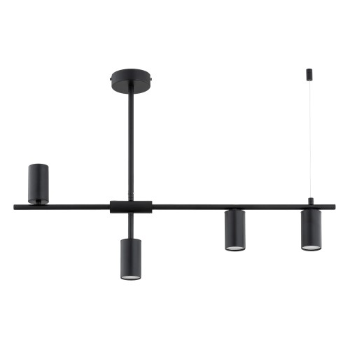Lampa sufitowa Saur 63321 Alfa 4xGu10 LED Metal Czarny
