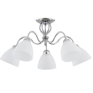 Lampa sufitowa Ariel 22605 Alfa 5xE27 LED Metal Chrom
