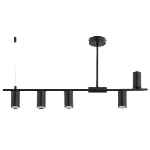 Lampa sufitowa Uranos 63314 Alfa 5xGu10 LED Metal Czarny