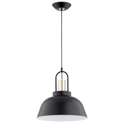 Lampa wisząca Mirave 61319 Alfa 1xE27 LED Metal Czarny