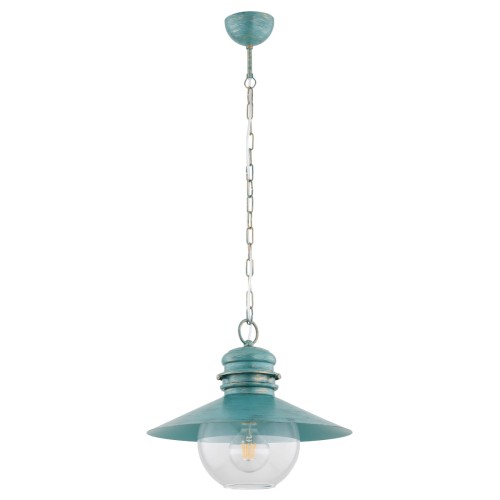 Lampa wisząca Holly 61353 Alfa 1xE27 LED Metal Mięta + Złoto